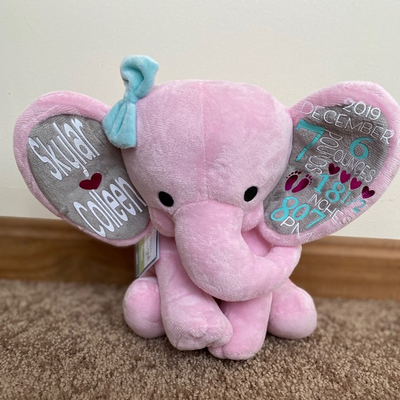Other - Personalized Birth Stat Stuffies!